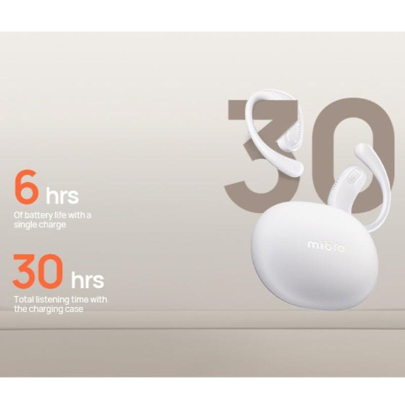 Mibro OpenEar Branco - duração da bateria