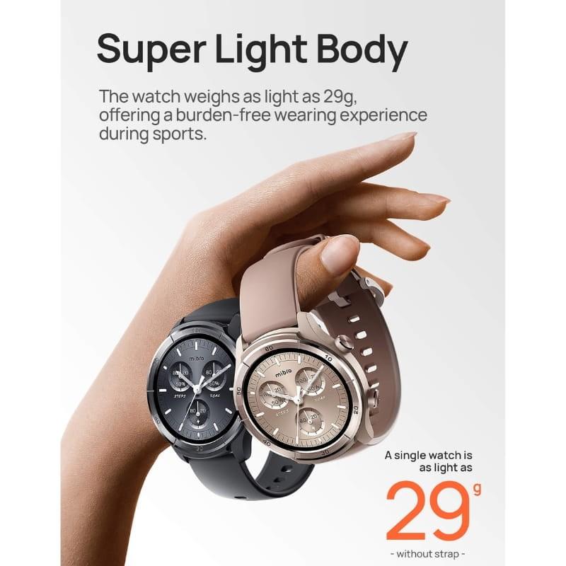 Mibro Watch A3 Moca - diseño ligero