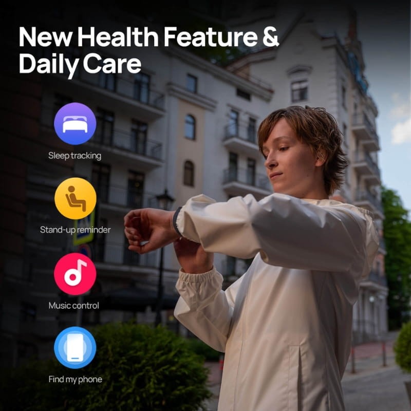 Mibro Watch GS Pro 2 Gris Oscuro - monitoreo de salud