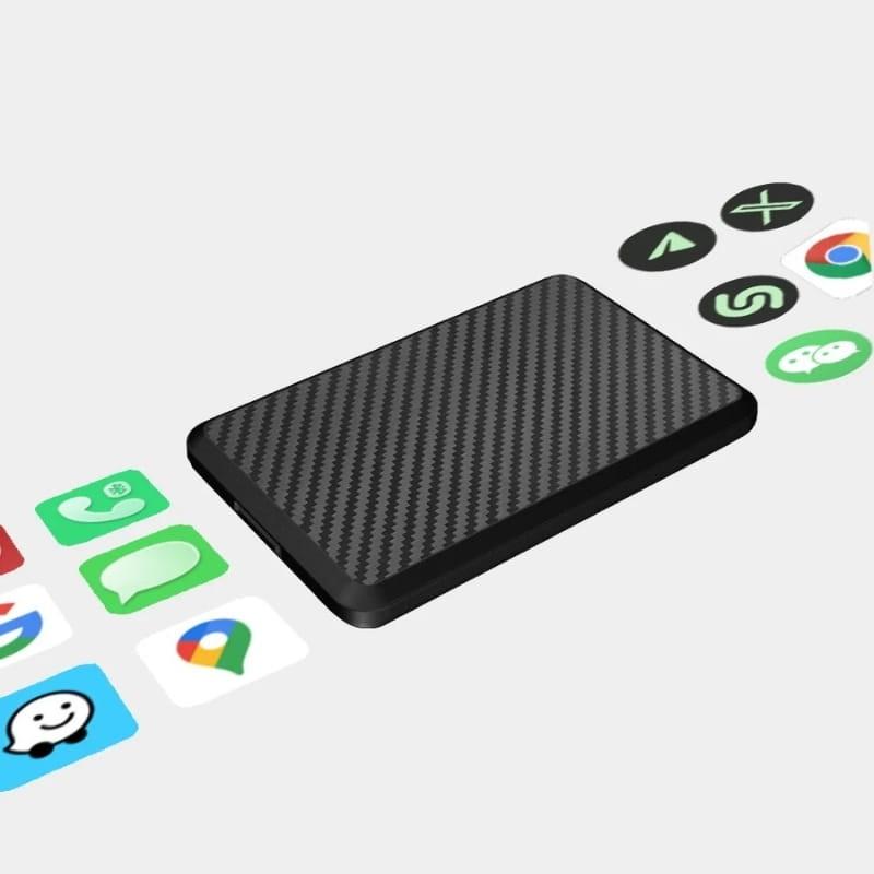 Mini Dongle AI Box - Adaptador inalámbrico CarPlay/Android Auto - aplicaciones compatibles