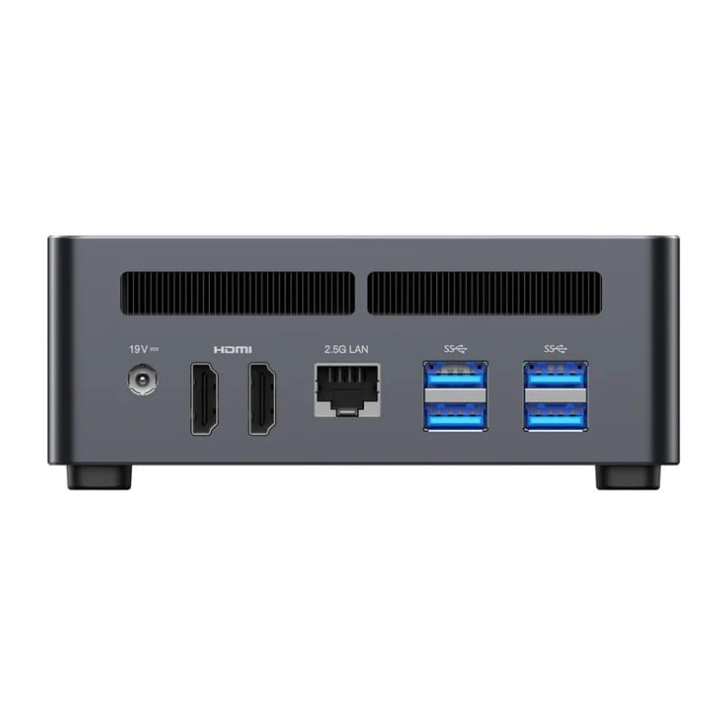 Minisforum Venus UM790 Pro AMD Ryzen 9 7940HS 32GB/512GB SSD Gris - Mini PC Trasera