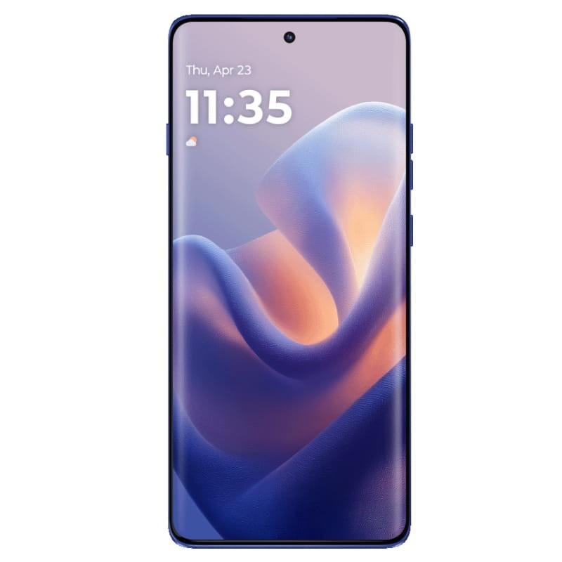 Motorola Edge 60 Pro 5G 12Go/512Go Bleu - vue de face