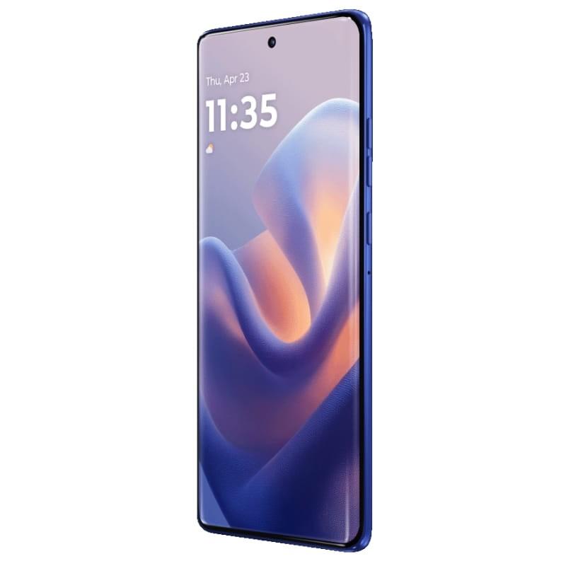 Motorola Edge 60 Pro 5G 12Go/512Go Bleu - Vue à 45 degrés