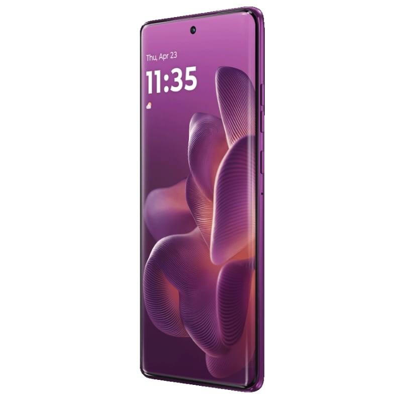 Motorola Edge 60 Pro 5G 12Go/512Go Violet - Vue à 45 degrés