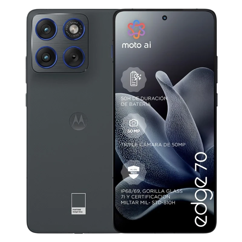 Motorola Edge 70 5G 12Go/512Go Double SIM Gris