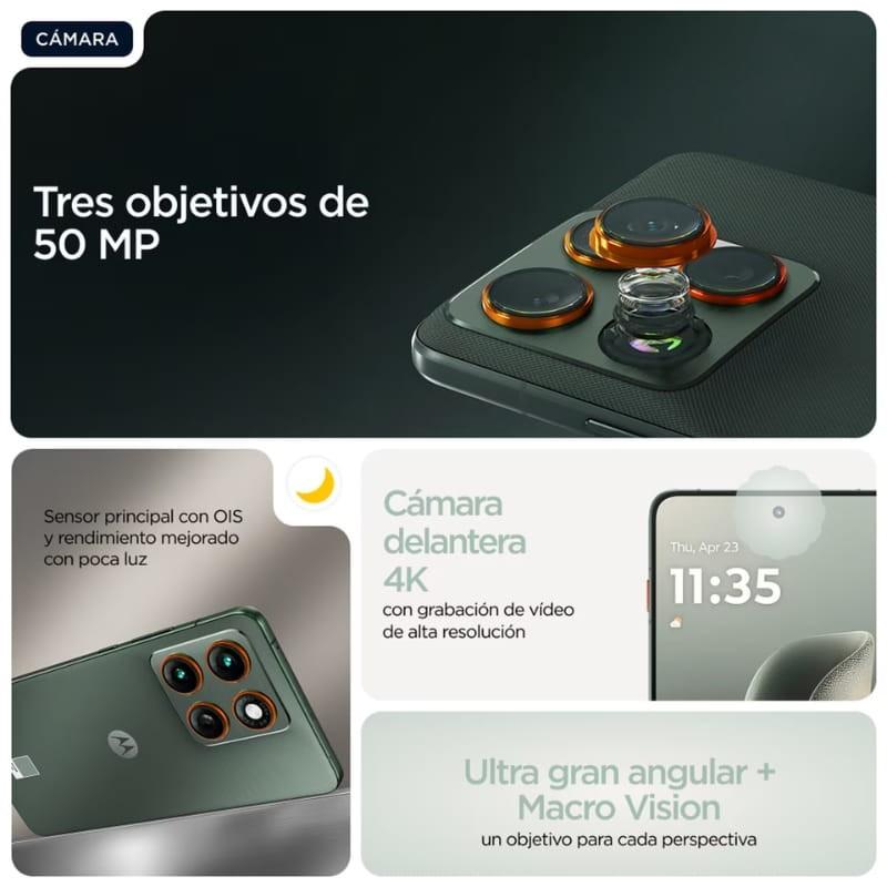 Motorola Edge 70 5G 12Go/512Go Double SIM Lily Pad - système de caméras