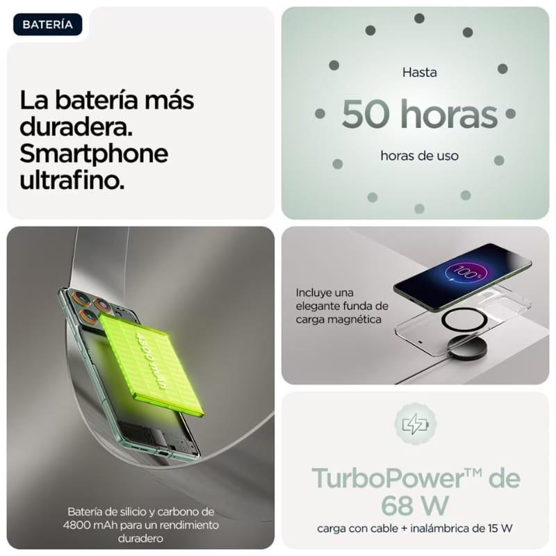 Motorola Edge 70 5G 12Go/512Go Double SIM Lily Pad - durée de vie de la batterie