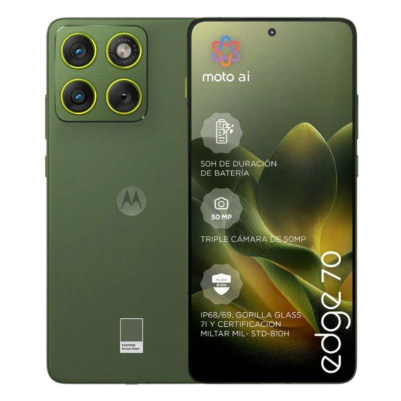 Motorola Edge 70 5G 12Go/512Go Double SIM Vert