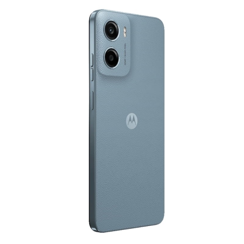 Motorola Moto E15 2GB/64GB Azul - Teléfono Móvil - vista a 45 grados