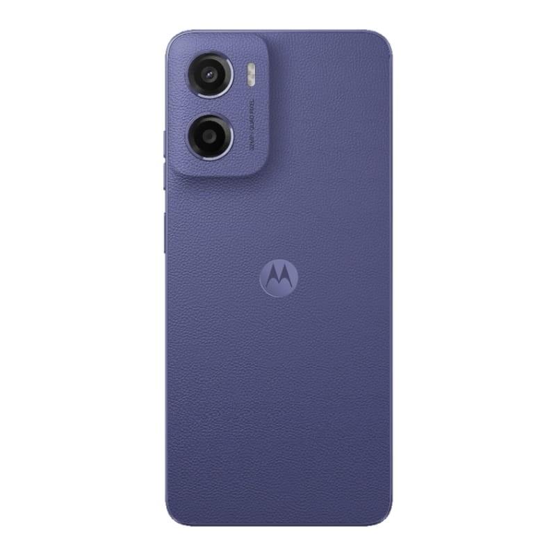 Motorola Moto E15 2GB/64GB Lila - Teléfono Móvil - vista trasera