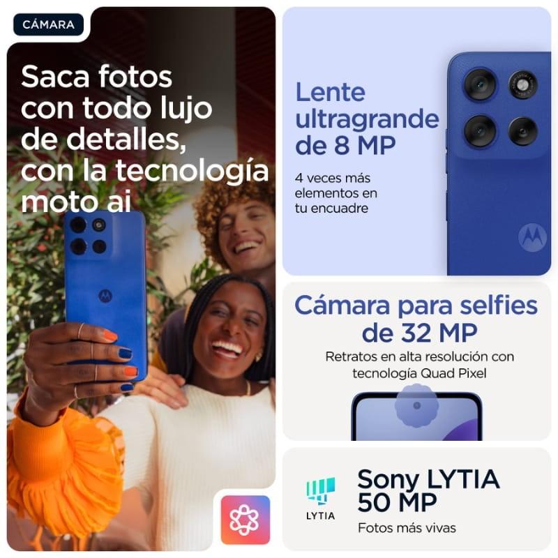 Motorola Moto G56 5G 8Go/256Go Bleu - système de caméra