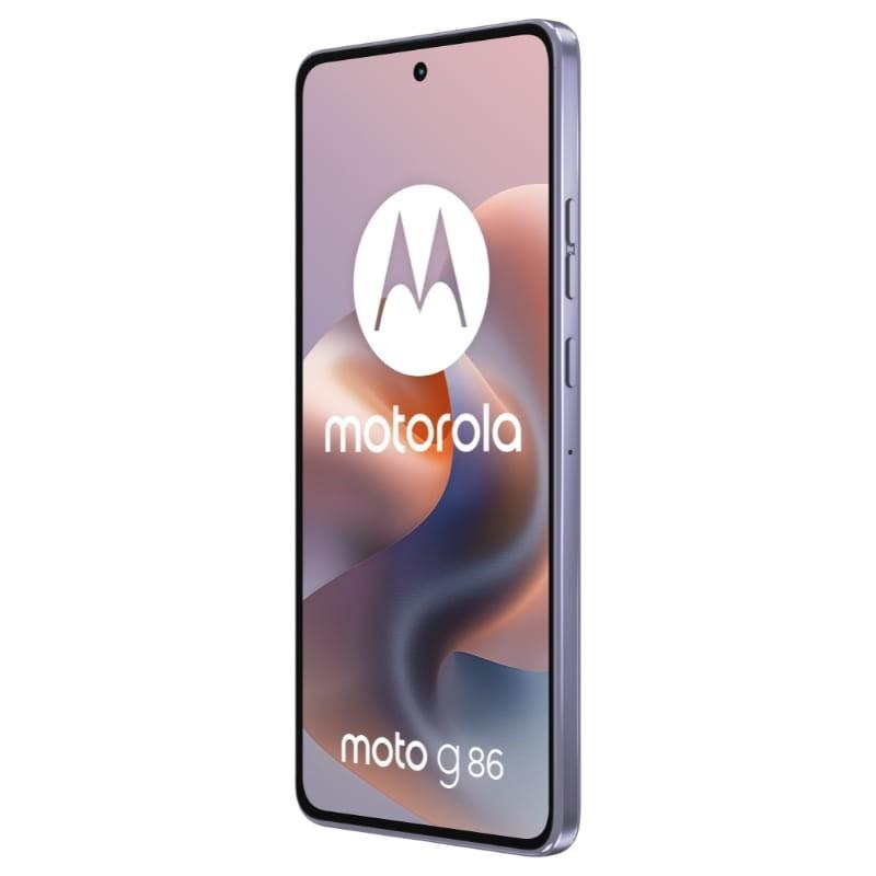 Motorola Moto G86 5G 8GB/256GB Lila - vista a 45 grados