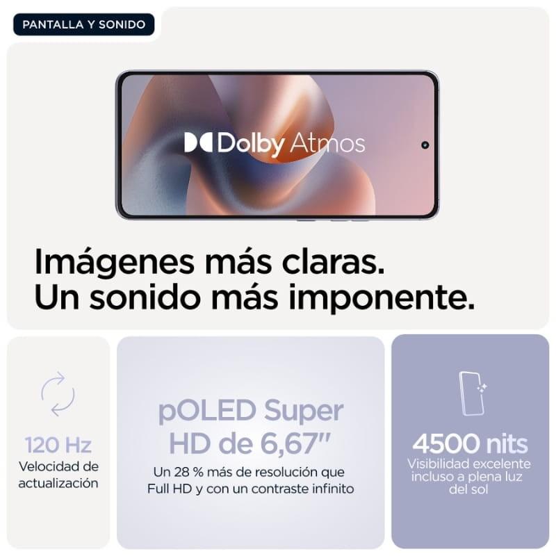 Motorola Moto G86 5G 8GB/256GB Lila - pantalla