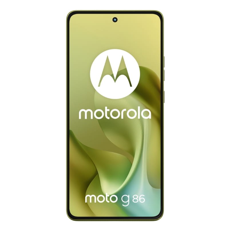 Motorola Moto G86 5G 8Go/256Go Vert - vue de face