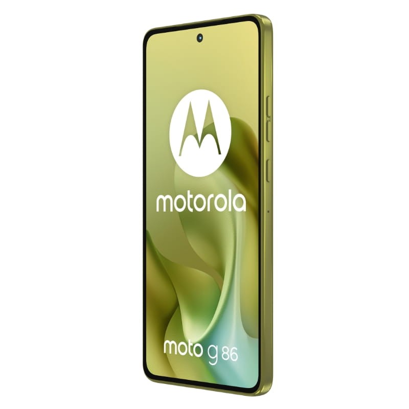 Motorola Moto G86 5G 8Go/256Go Vert - Vue à 45 degrés