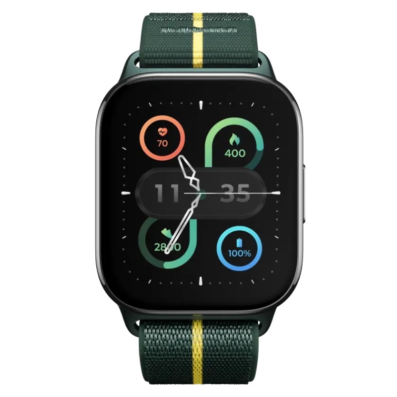 Motorola Moto Watch Fit Verde - vista frontal