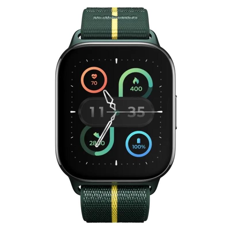 Motorola Moto Watch Fit Verde - vista frontal