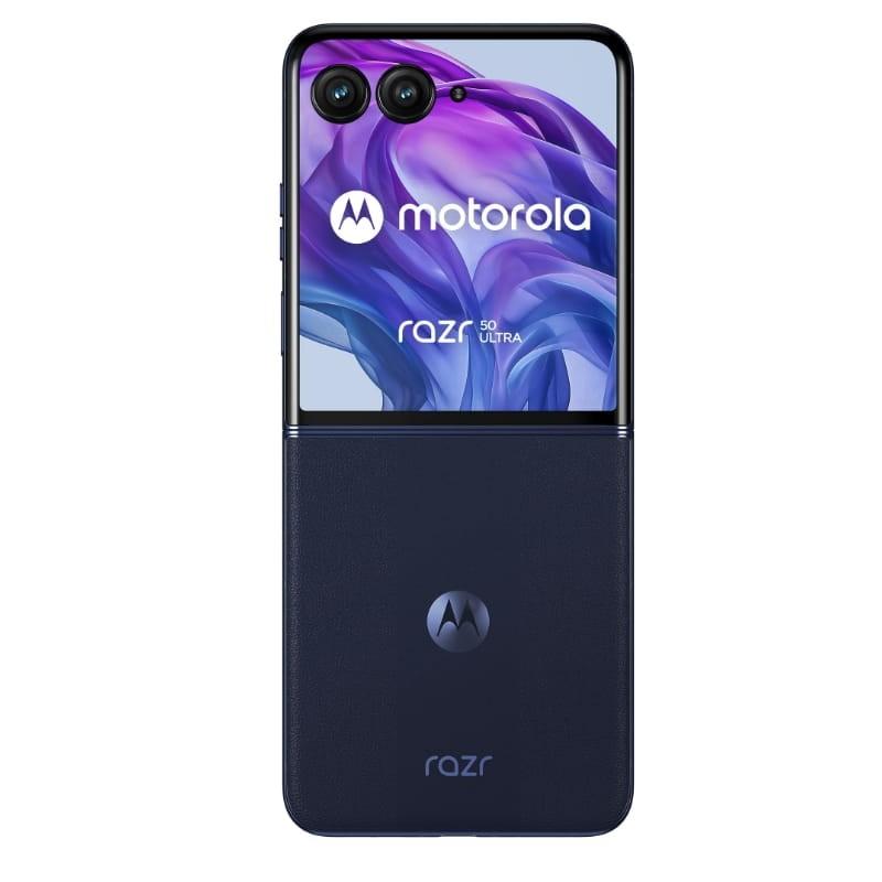 Motorola Razr 50 Ultra 5G 12GB/512GB Azul - Telemóvel - vista traseira