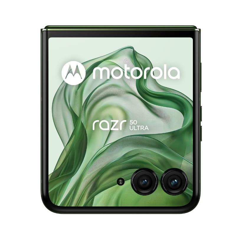 Motorola Razr 50 Ultra 5G 12GB/512GB Verde - Teléfono Móvil  - pantalla externa