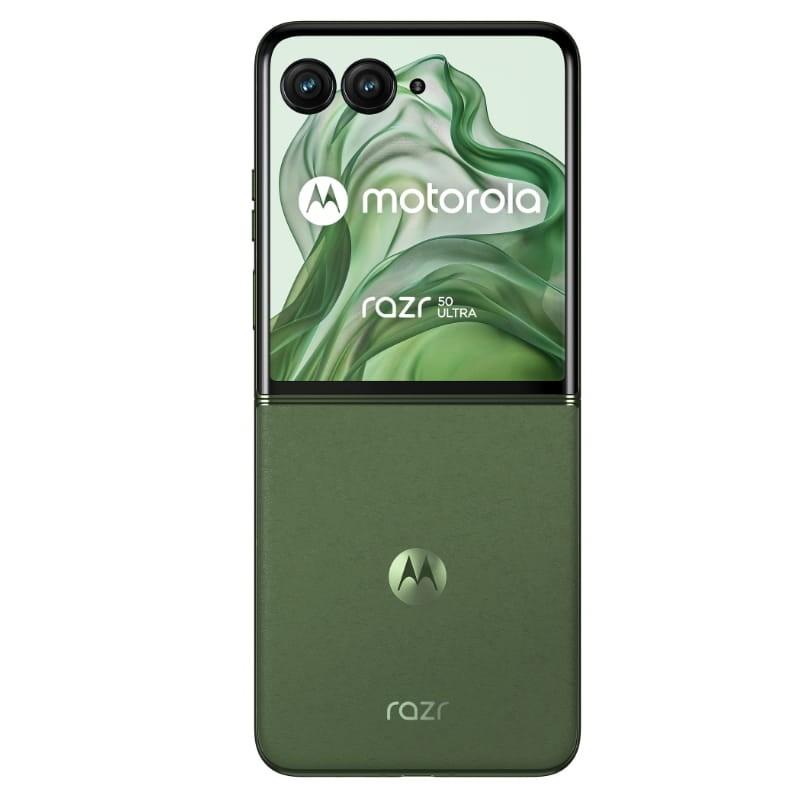 Motorola Razr 50 Ultra 5G 12GB/512GB Verde - Teléfono Móvil - vista trasera