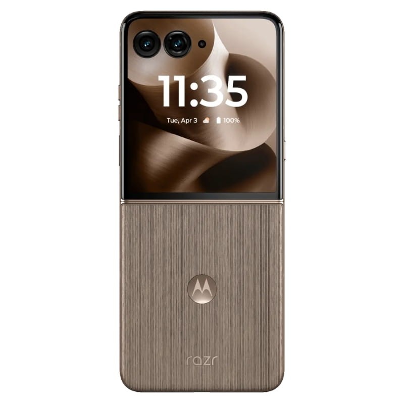 Motorola Razr 60 Ultra 5G 16GB/512GB Madera - vista trasera