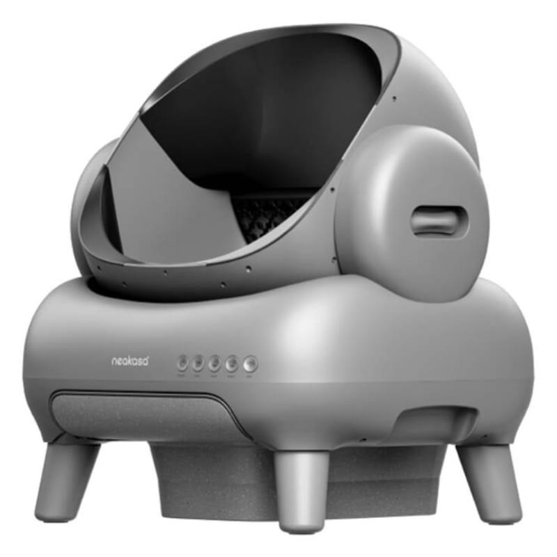 Neakasa M1 com tapete incluído Cinzento - Caixa de areia autolimpante - Vista de 45 graus