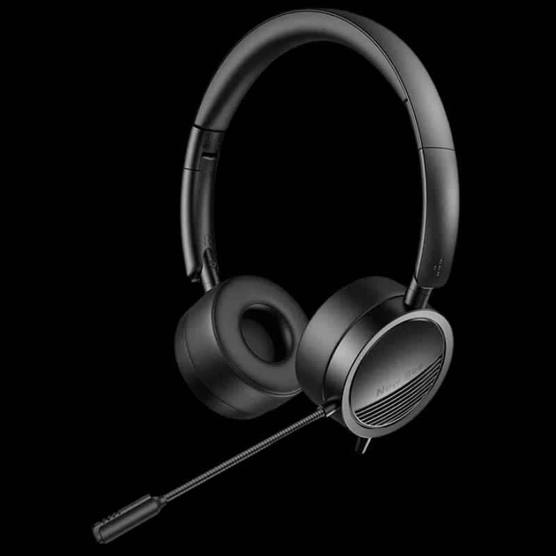 New Bee NB-H360 Noir - Casque d'écoute avec microphone