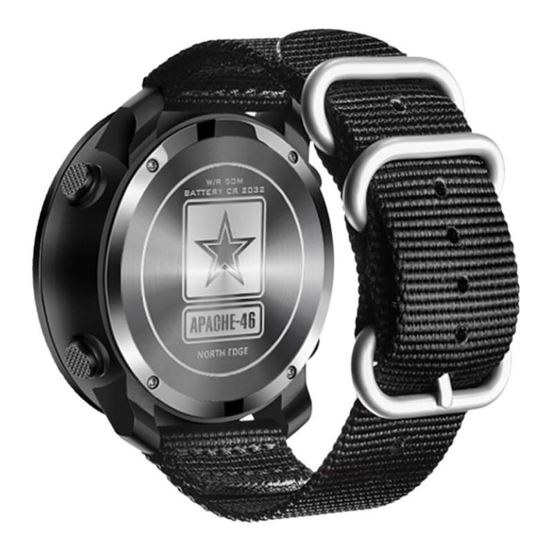 North Edge Apache 46 con Correa de Nailon - vista trasera