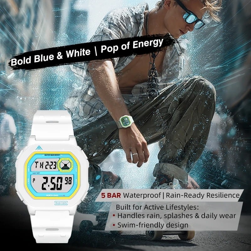 North Edge X1 Blanco - características del diseño