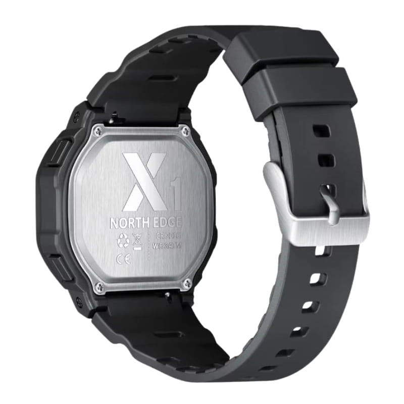 North Edge X1 Negro/Beige - vista trasera