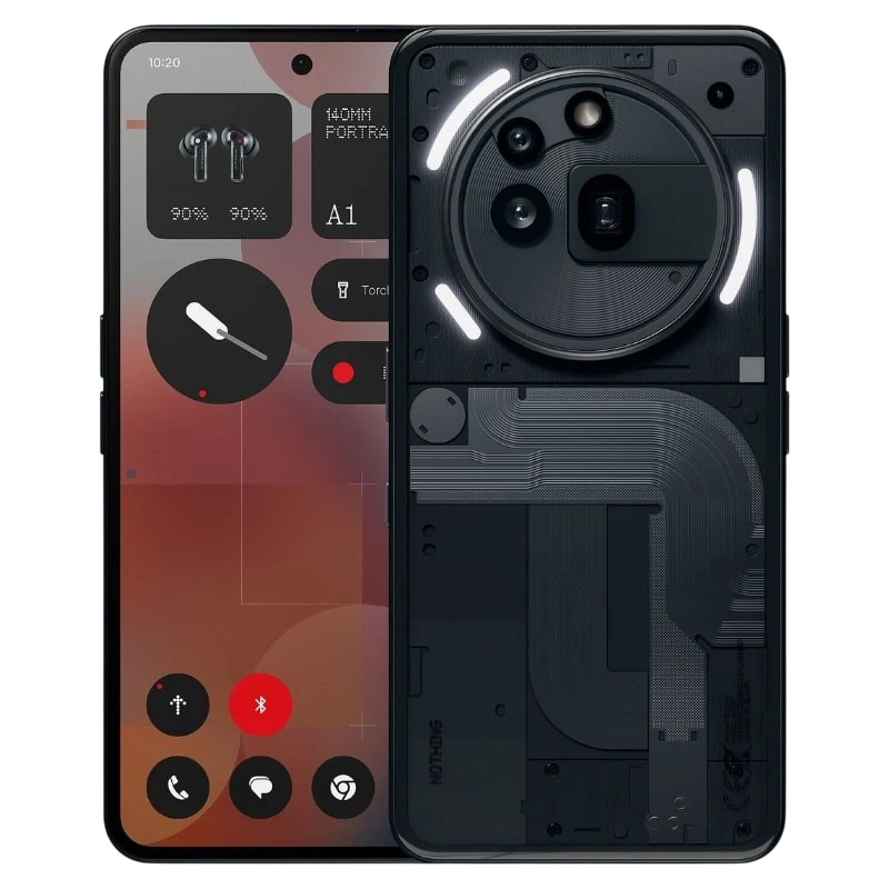 Nothing Phone 3a Pro 5G 12GB/256GB Negro