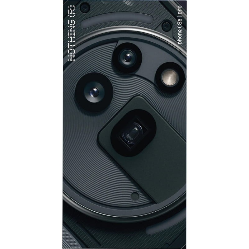 Nothing Phone 3a Pro 5G 12GB/256GB Preto - pormenor da câmara