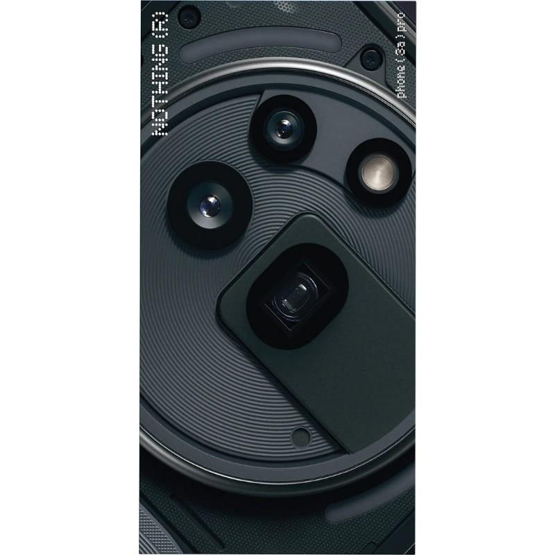 Nothing Phone 3a Pro 5G 12GB/256GB Preto - pormenor da câmara