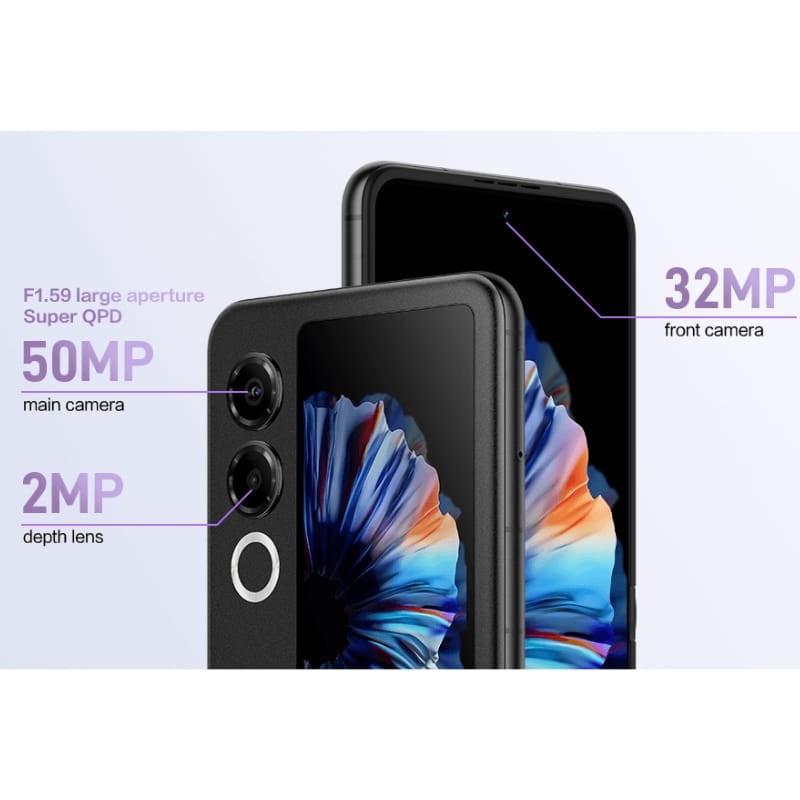 Nubia Flip 2 5G 8GB/256GB Negro - cámara integrada