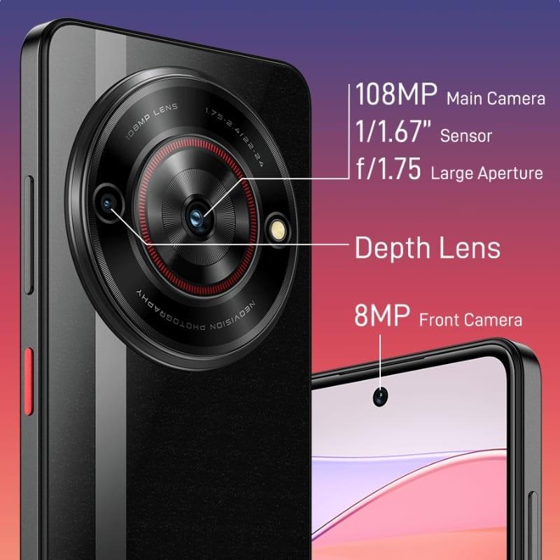Nubia Focus 5G 6Go/256Go Noir - Téléphone mobile - caractéristiques de l'appareil photo
