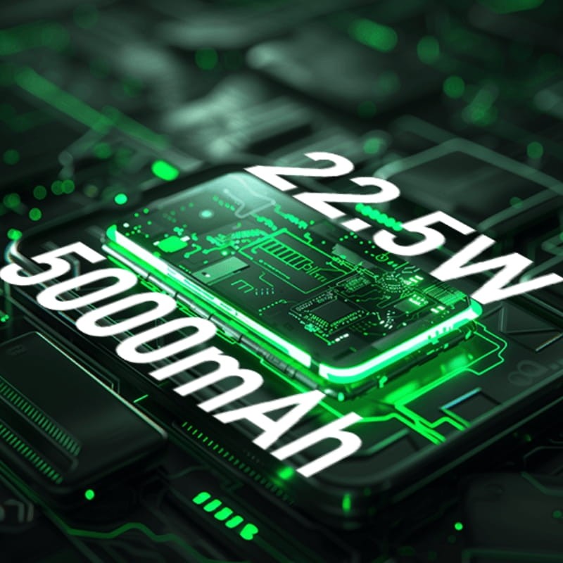 Nubia Focus 5G 6Go/256Go Noir - Téléphone mobile - capacité de la batterie