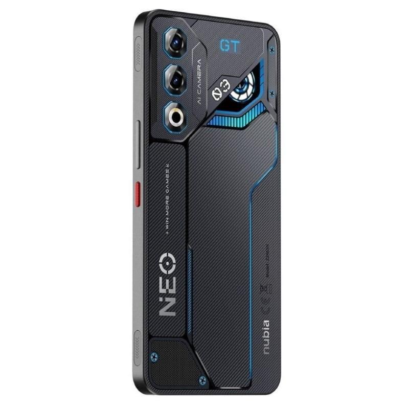 Nubia Neo 3 GT 5G 12GB/256GB Preto - vista traseira a 45 graus