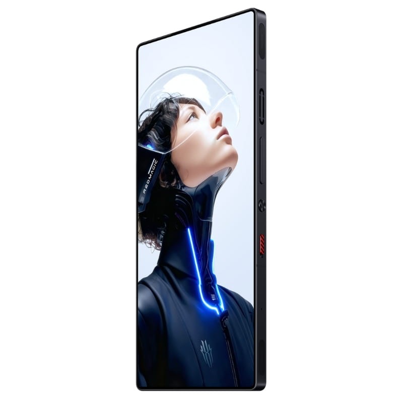 Nubia Redmagic 11 Pro 5G 16GB/512GB Dual SIM Preto Transparente - vista lateral