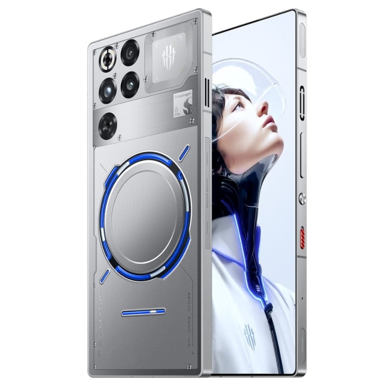 Nubia Redmagic 11 Pro 5G 16Go/512Go Argent - vue à 45 degrés