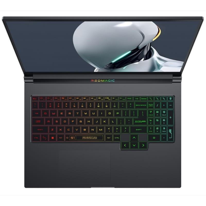 Nubia Redmagic Titan 16 Pro Intel i9 14900H/16GB/1TB/RTX4060 Preto - Portátil para jogos de 16'' - vista superior