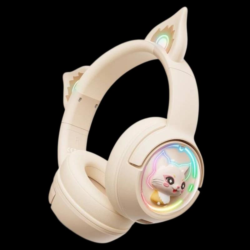 ONIKUMA B5 RGB Beige - Auriculares Gaming