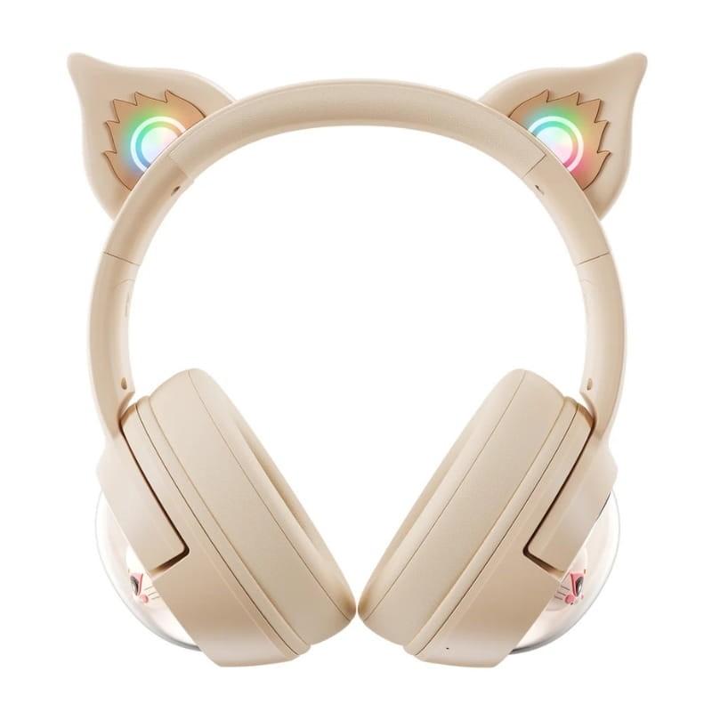 ONIKUMA B5 RGB Beige - Auriculares Gaming - vista frontal