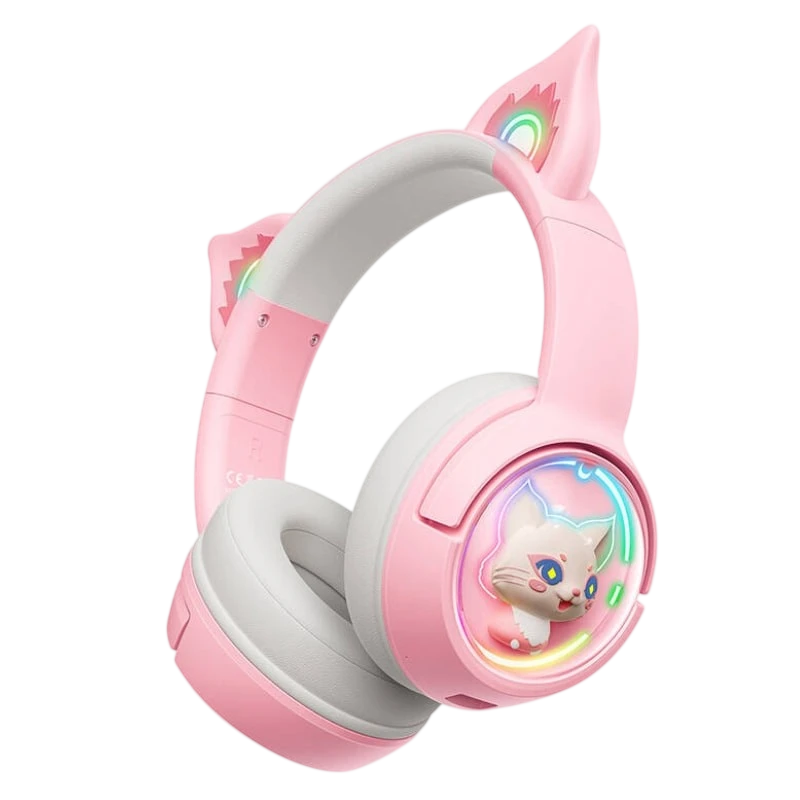 ONIKUMA B5 RVB Rose - Casque de jeu