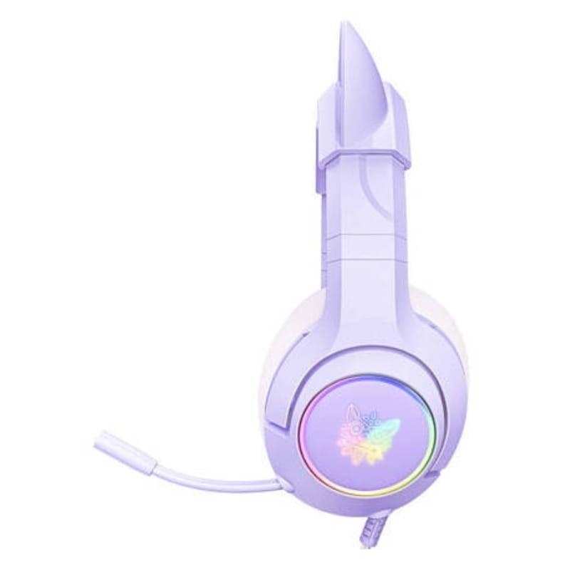 ONIKUMA K9 RVB Pourpre - Casque de jeu - vue latérale