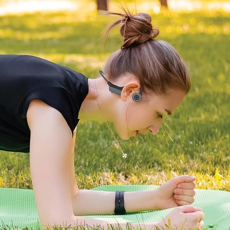 OPN Sound Dashlyte Noir - Casque à conduction osseuse - usage sportif