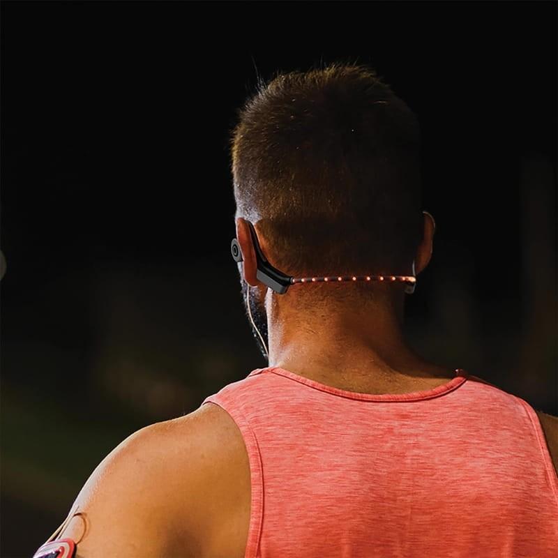 OPN Sound Dashlyte Noir - Casque à conduction osseuse - Eclairage LED