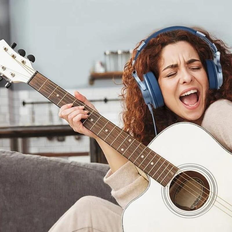 OneOdio Fusion A70 Azul - Auriculares Bluetooth - conexión con guitarra