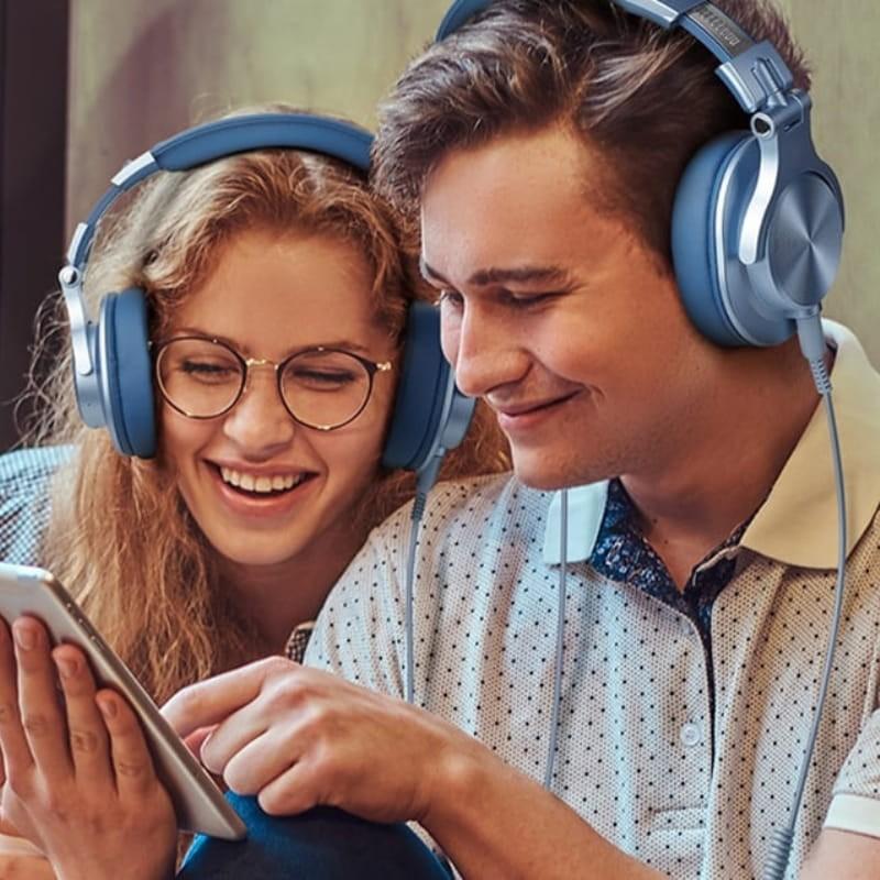 OneOdio Fusion A70 Azul - Auriculares Bluetooth - función Shareport