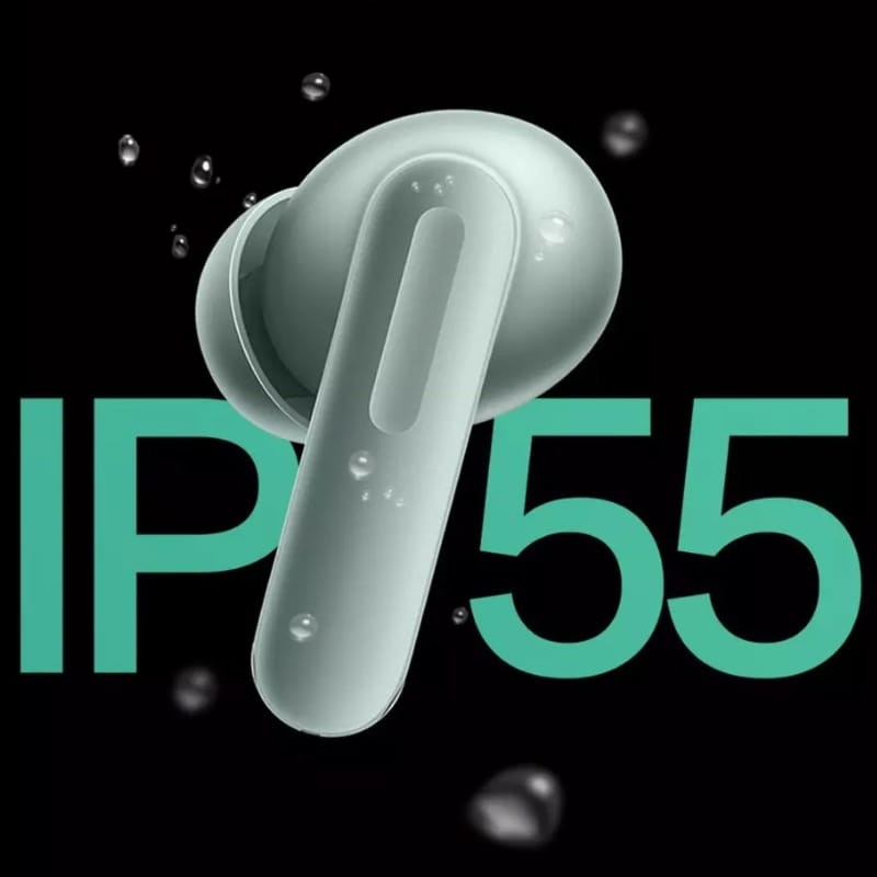 OnePlus Buds 4 ANC Verde - resistencia a salpicaduras