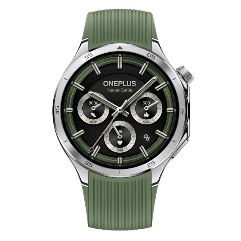 OnePlus Watch 3 Cor Verde - vista frontal
